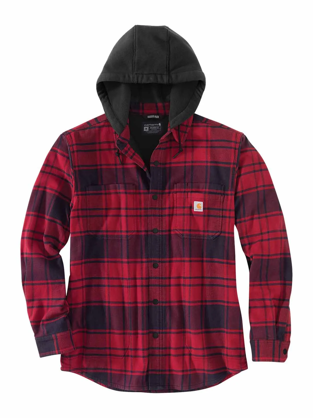 105621 Work Shirt Jacket Flannel Fleece Lined - Carhartt