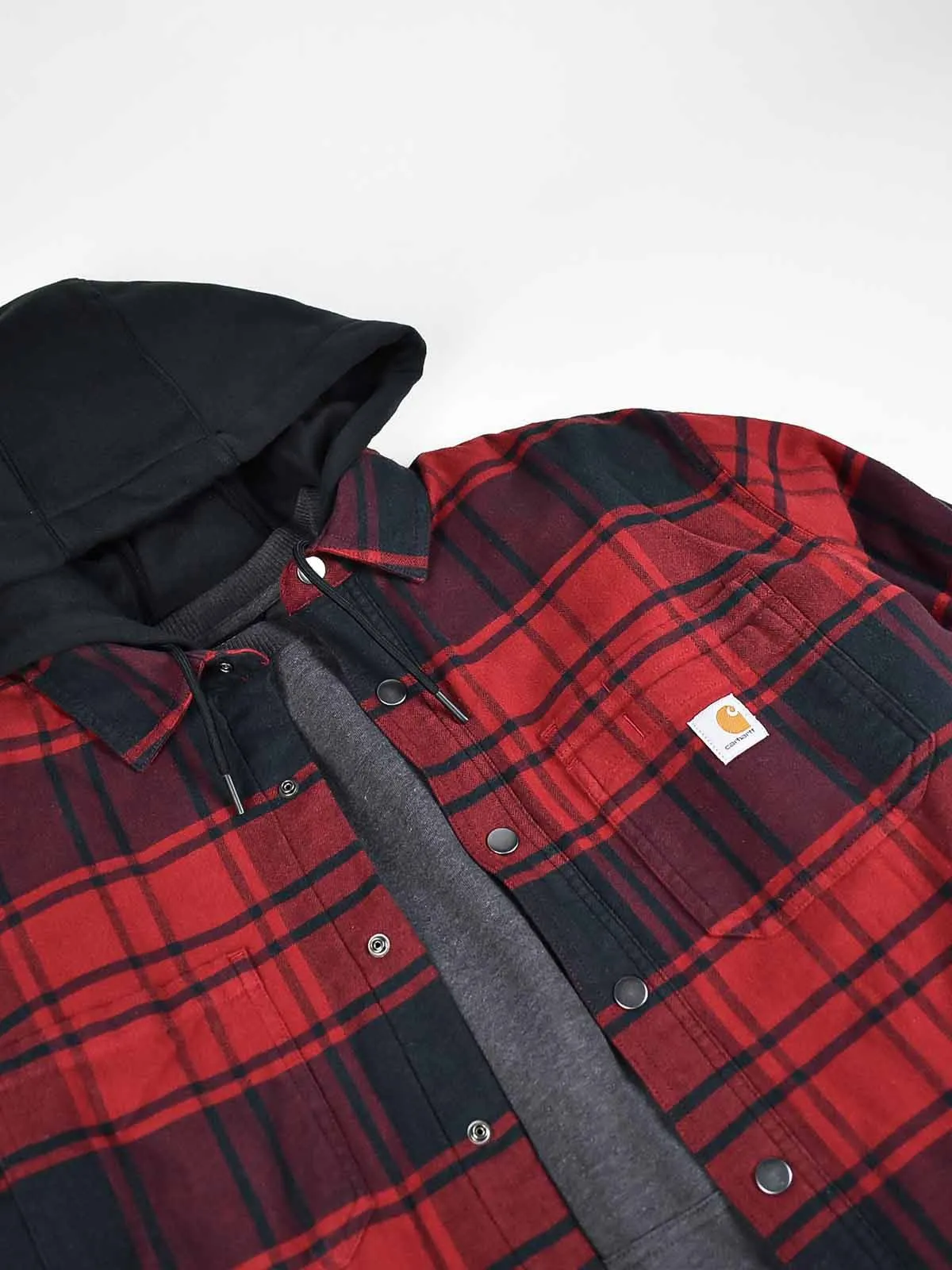 105621 Work Shirt Jacket Flannel Fleece Lined - Carhartt