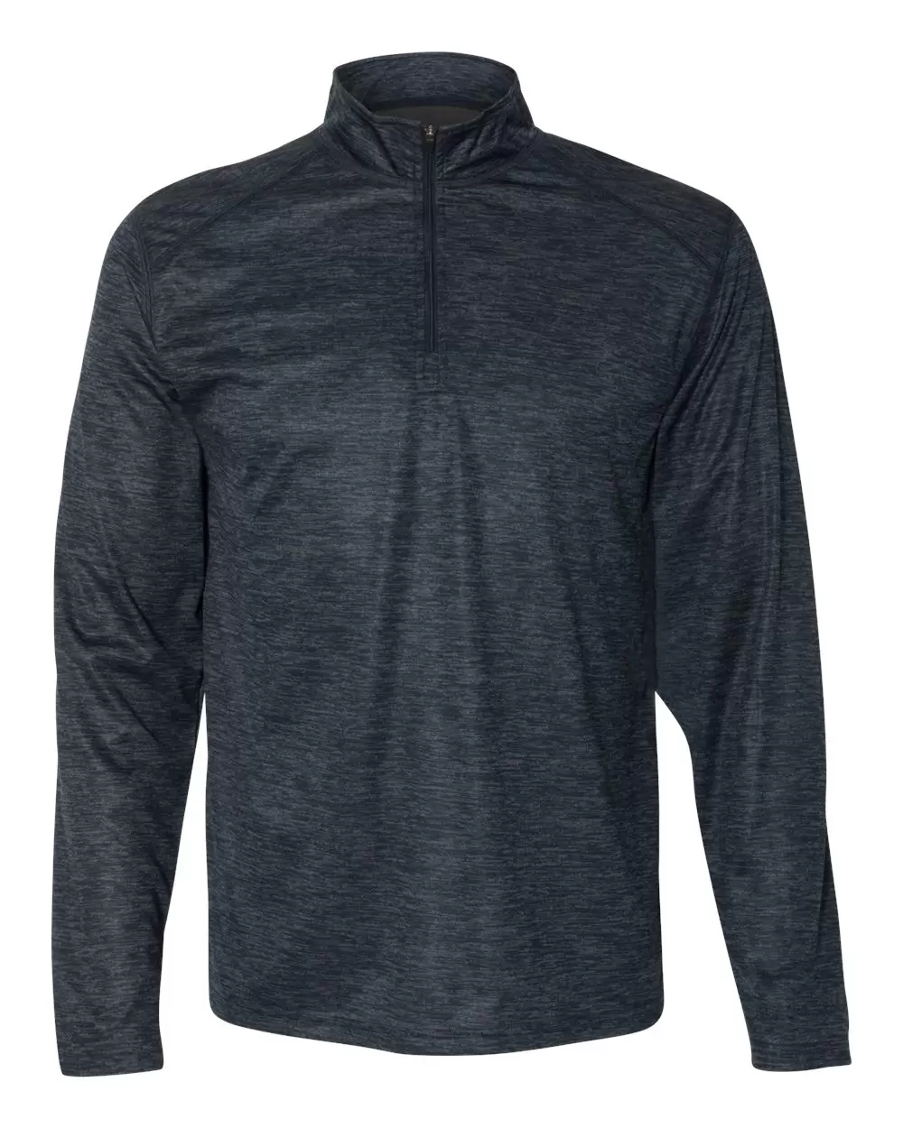 4172 Badger Adult Adult Tonal Blend Performance Quarter-Zip Long-Sleeve Pullover SKU: 4172