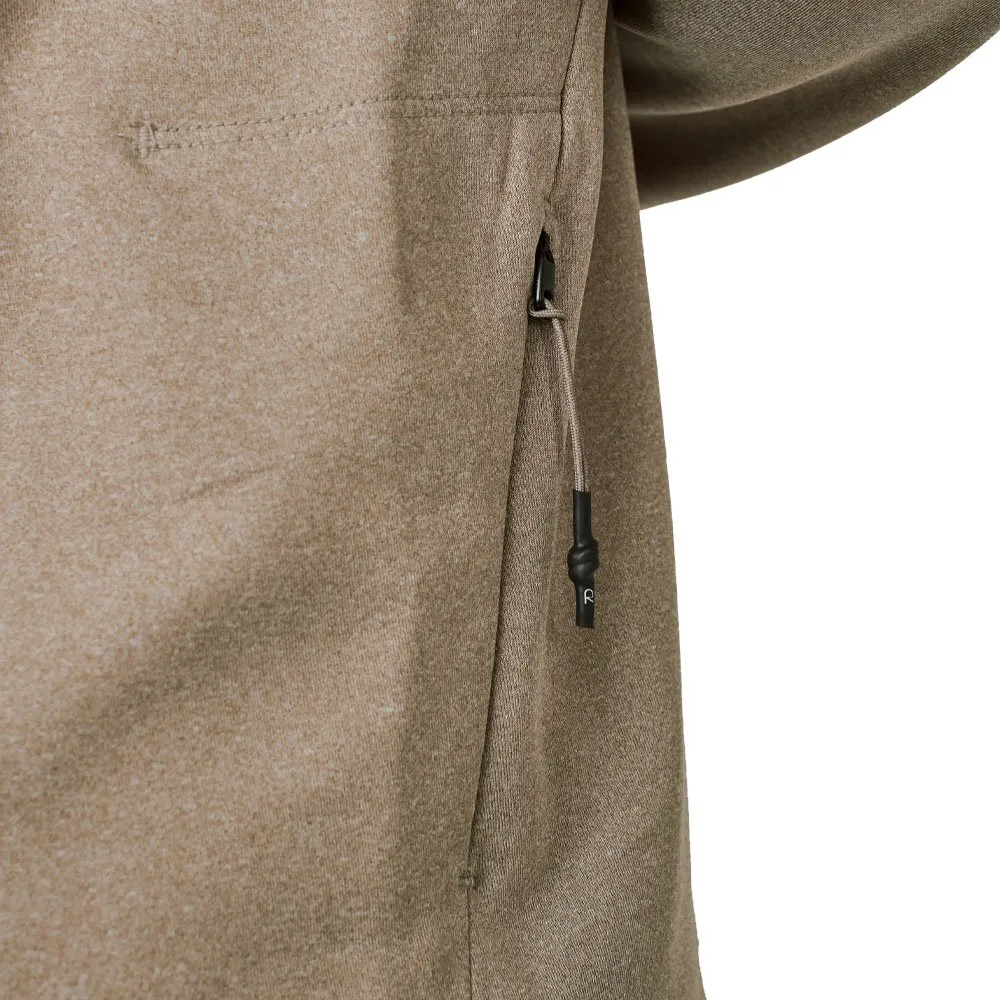 7Diamonds A-Game Quarter Zip Golf Pullover Khaki - FW23