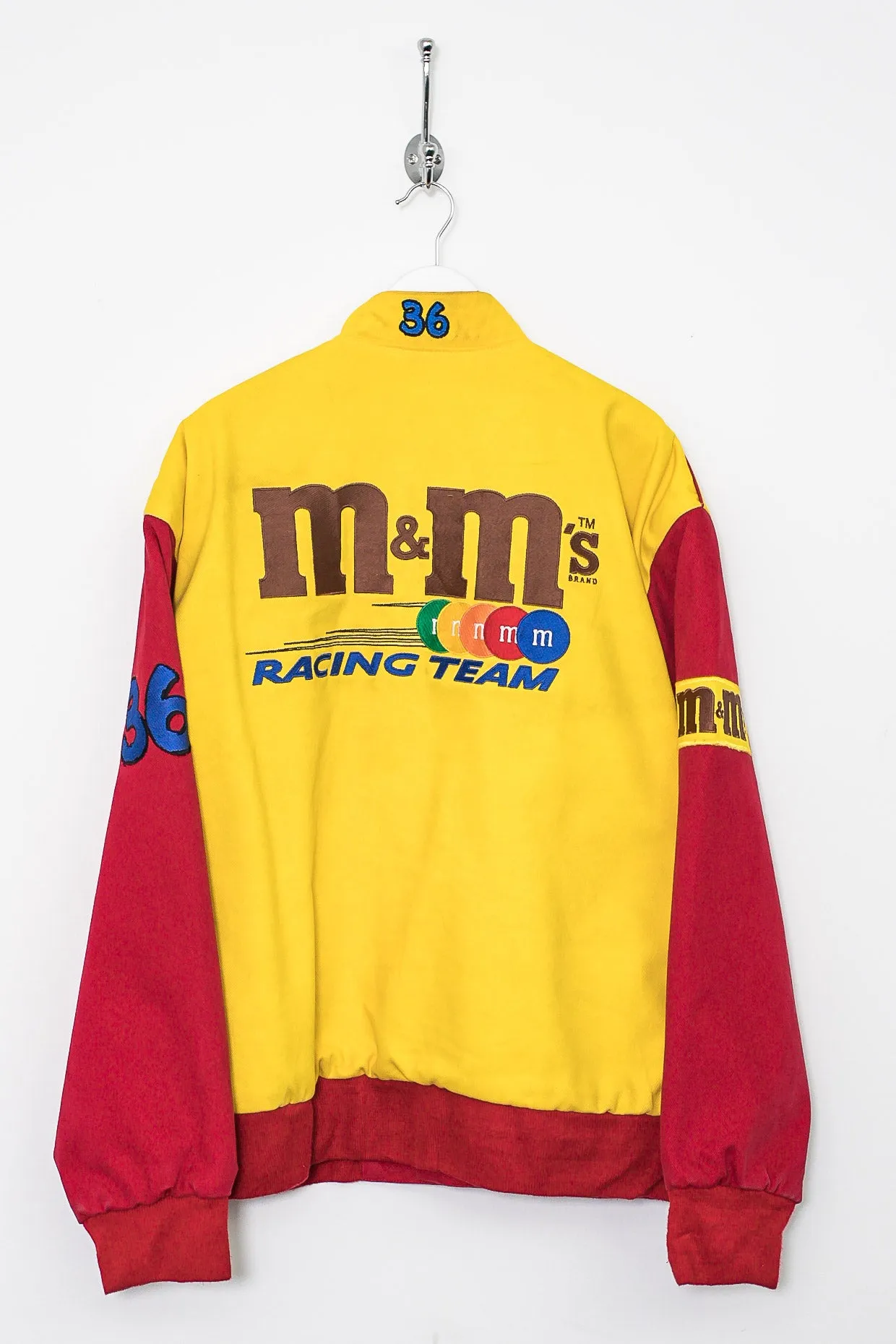 90s Jeff Hamilton M&Ms Nascar Racing Jacket (M)