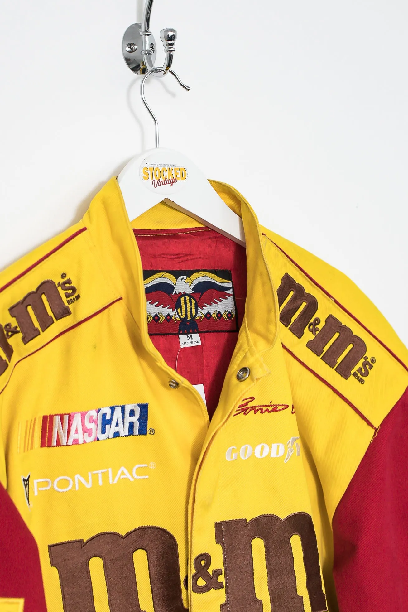 90s Jeff Hamilton M&Ms Nascar Racing Jacket (M)