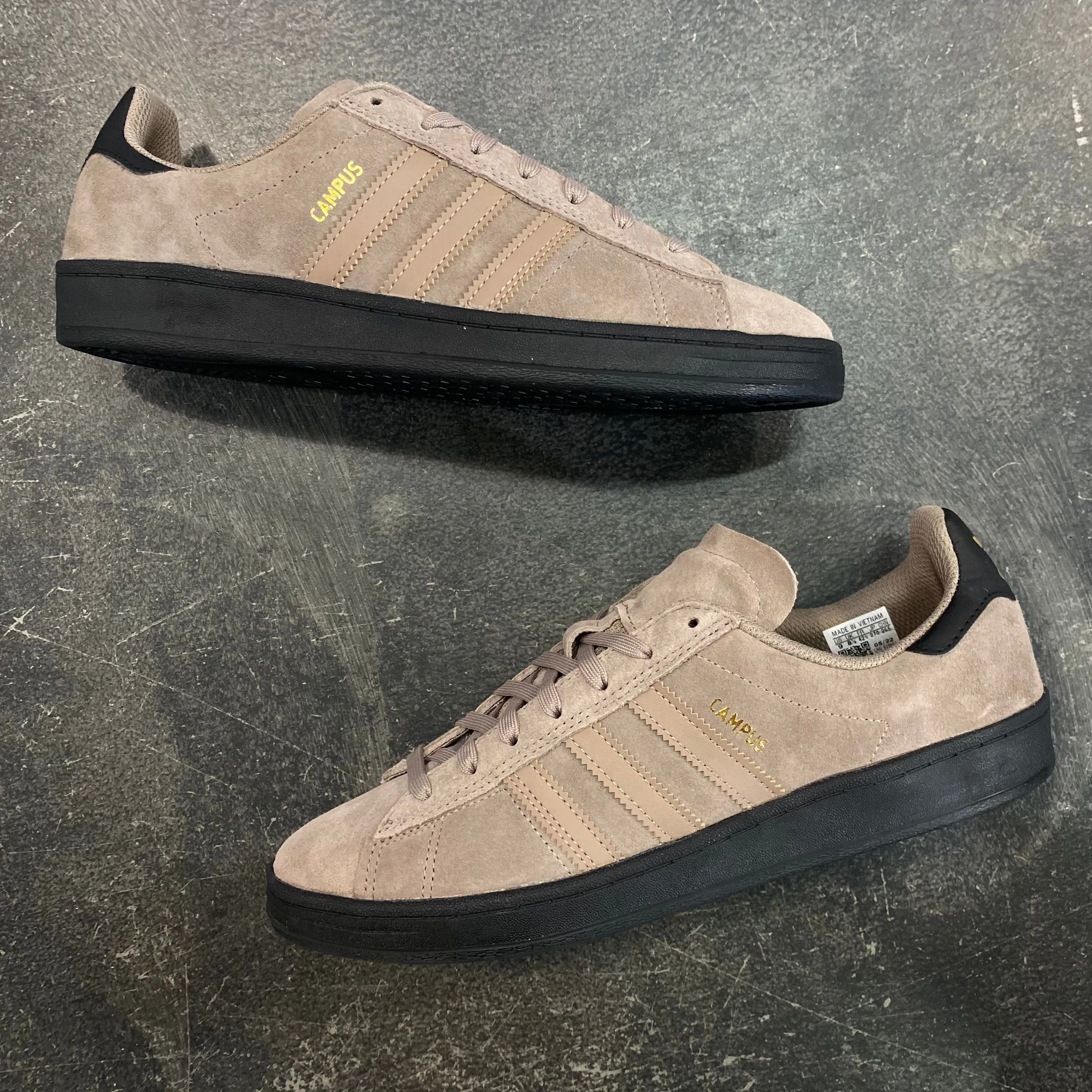 Adidas Campus ADV Charcoal Brown/Black