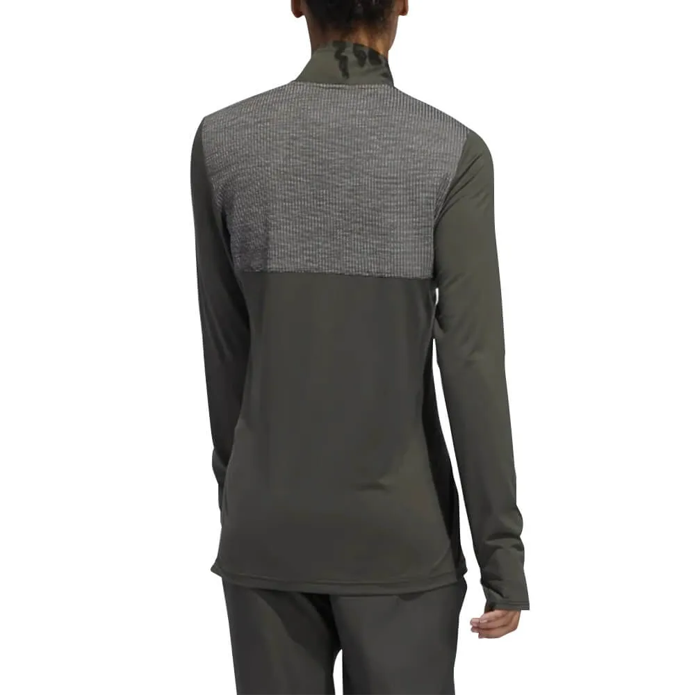 Adidas Half Zip Knit Golf Pullover 2020 Women