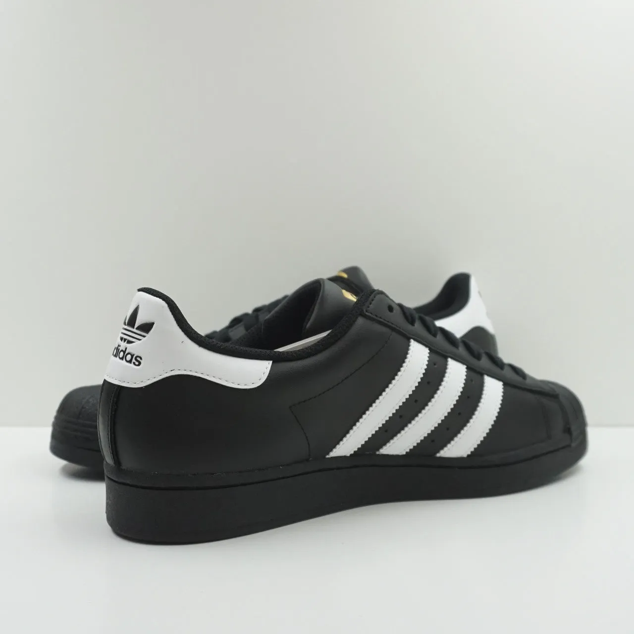 Adidas Superstar Core Black Cloud White Gold