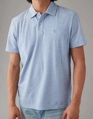 AE AE Striped Polo Shirt