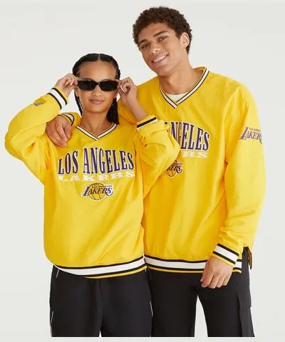 Aeropostale Los Angeles Lakers Nylon Pullover Shirt