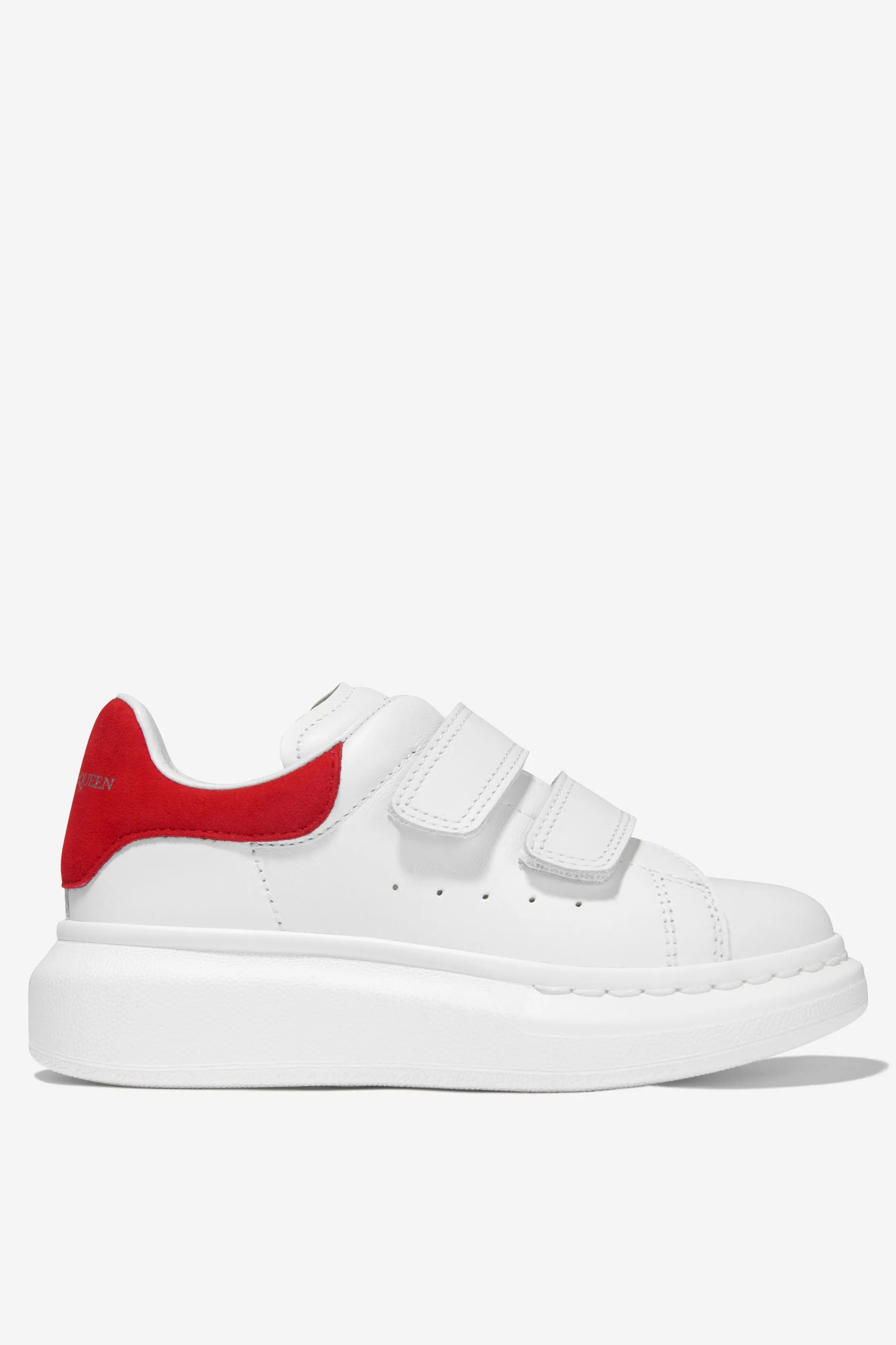 Alexander McQueen - Unisex Leather Velcro Strap Trainers | Childsplay Clothing