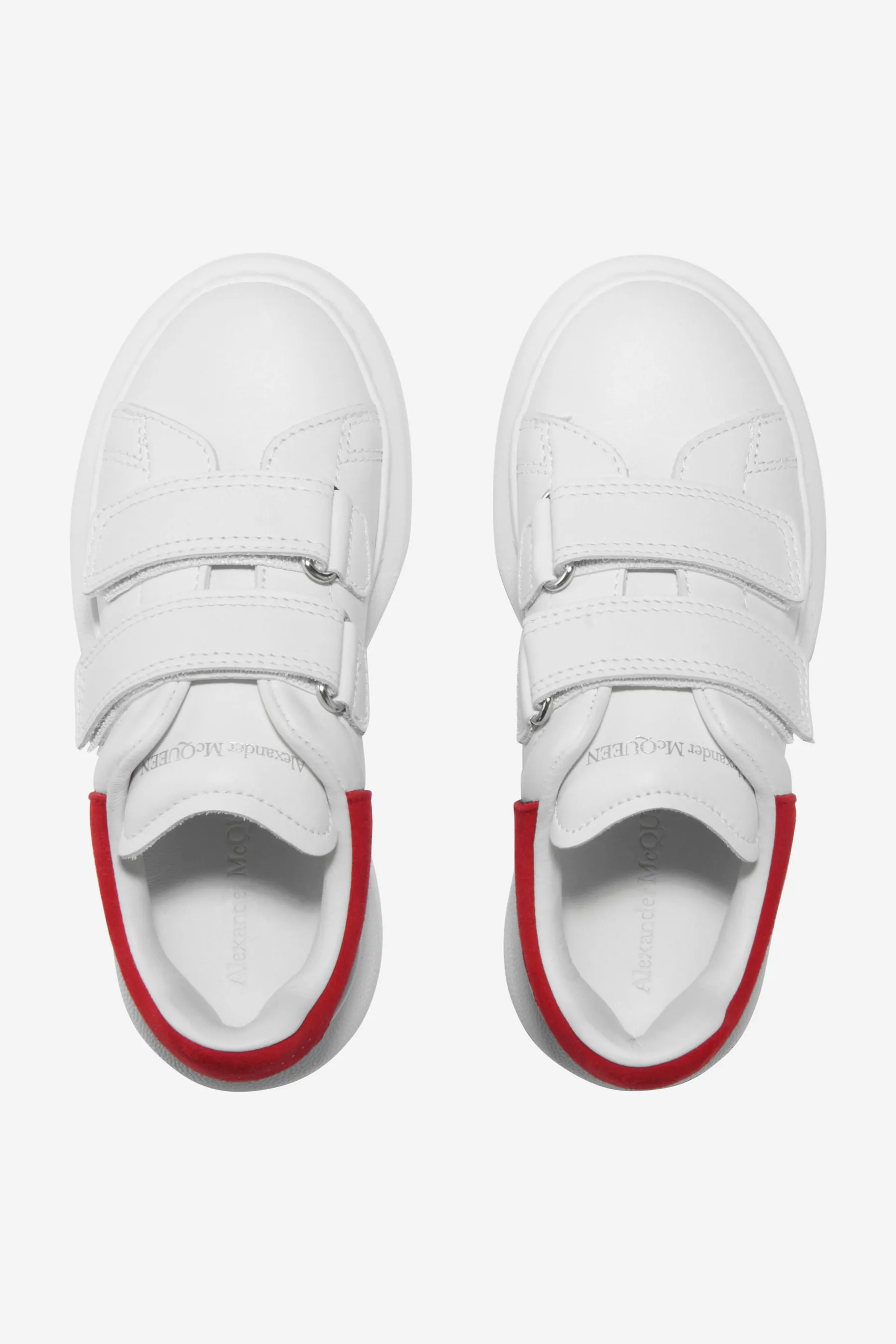 Alexander McQueen - Unisex Leather Velcro Strap Trainers | Childsplay Clothing