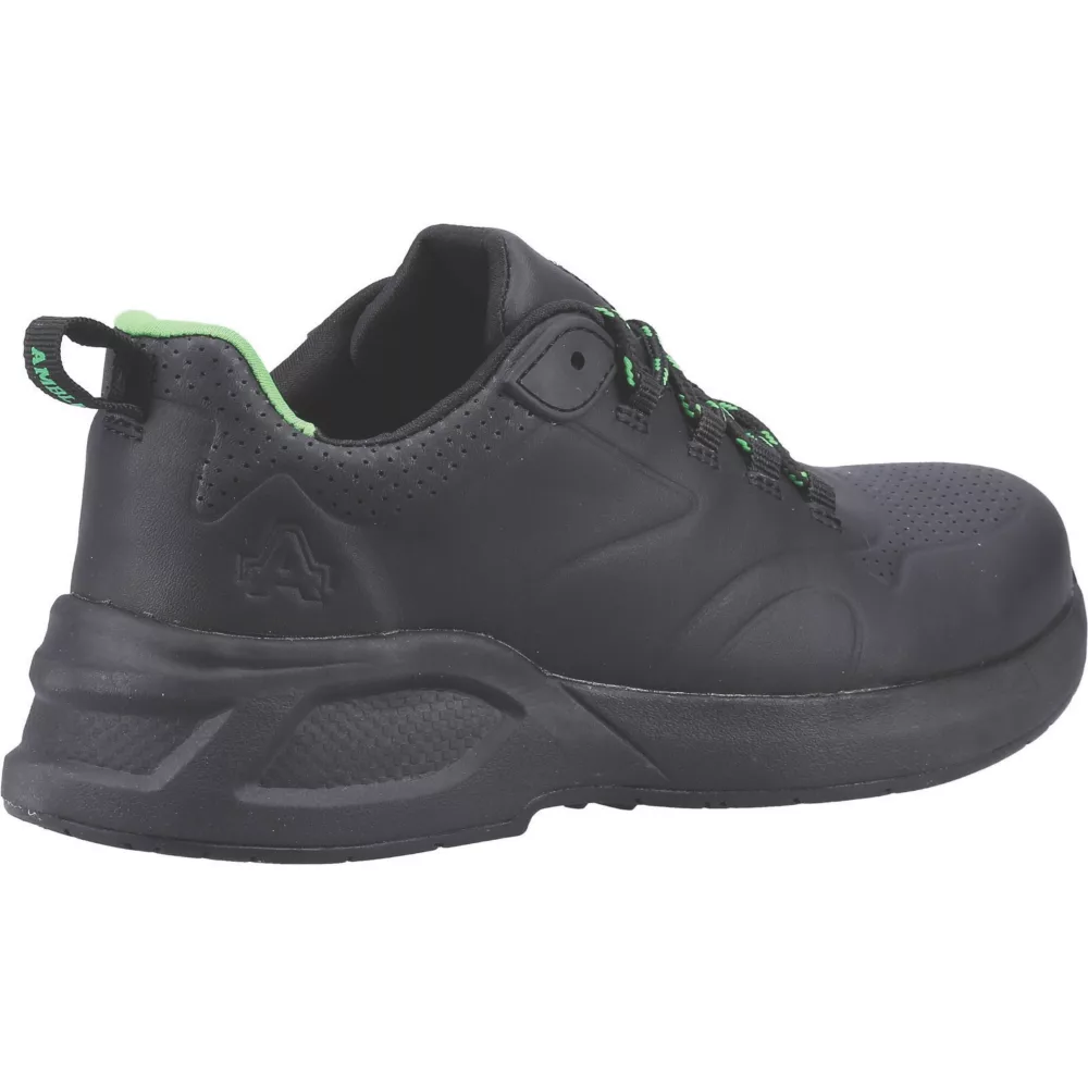 Amblers 612  Womens  Safety Trainers Black Size 6 - Screwfix