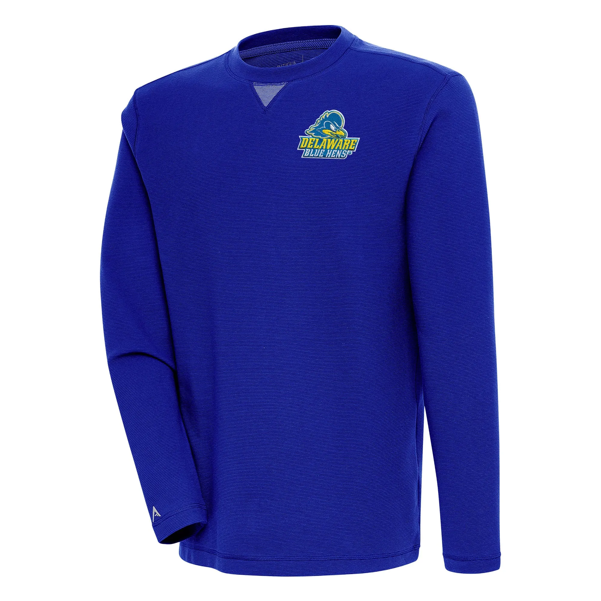 Antigua Delaware Fightin' Blue Hens Royal Flier Bunker Pullover Sweatshirt