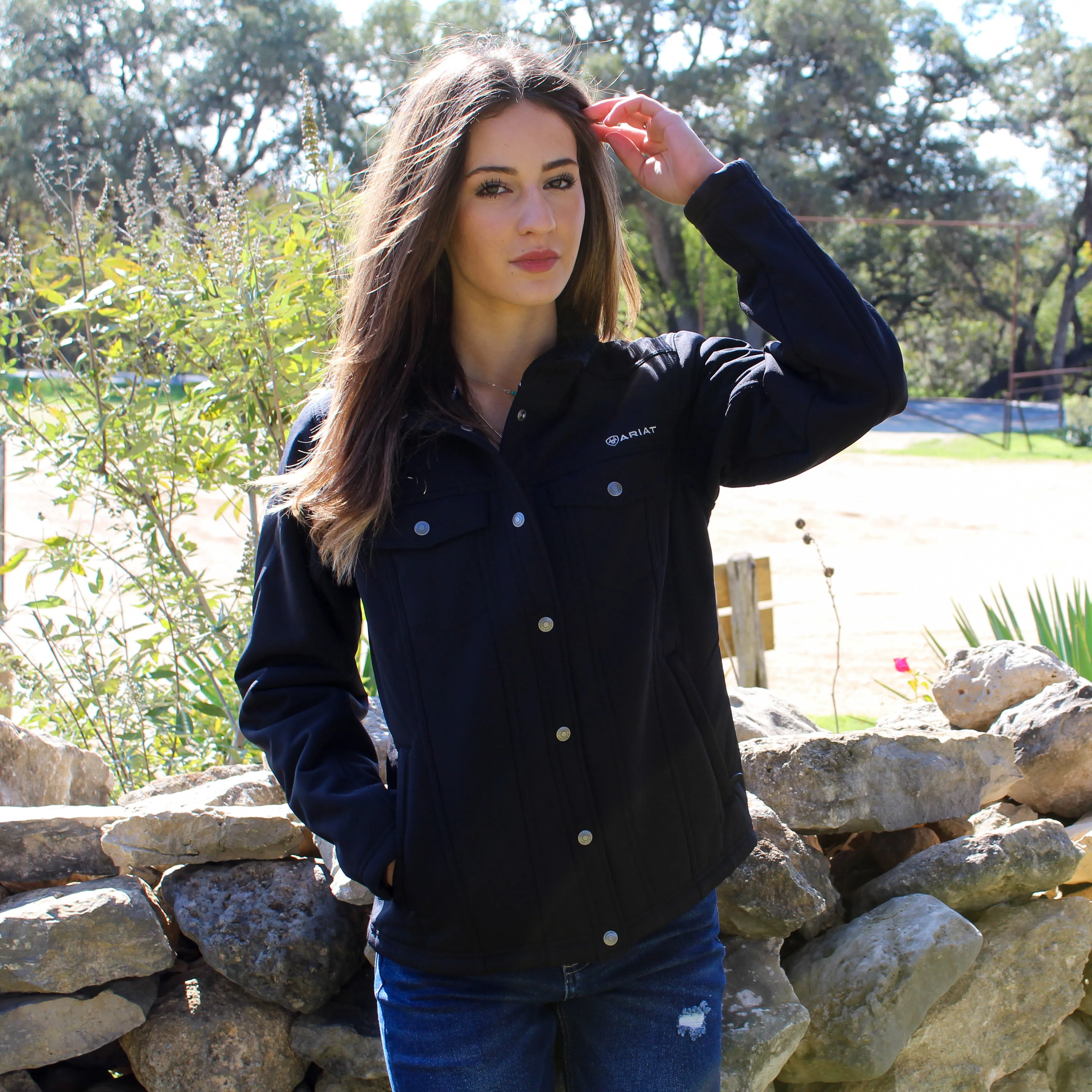 Ariat Black Berber Softshell Jacket