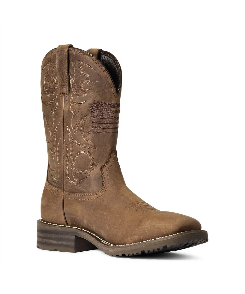 Ariat Men's Hybrid Patriot Waterproof Boot