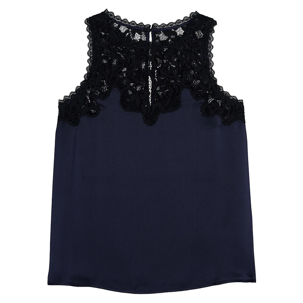 ba&sh Clea Sleeveless Lace Top