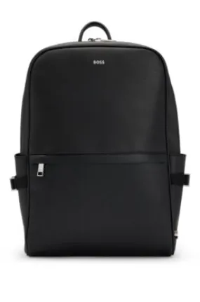 Backpack with signature stripe and logo detail