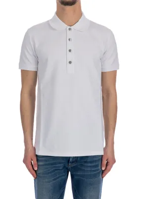 Balmain Monogram Pique Polo | Credomen