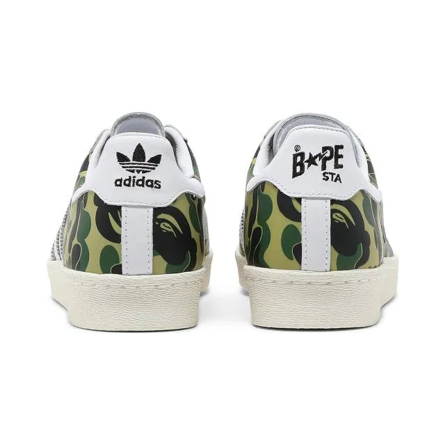 BAPE x Adidas Superstar 80s (ABC Camo/ Green ABC Camo/ W...