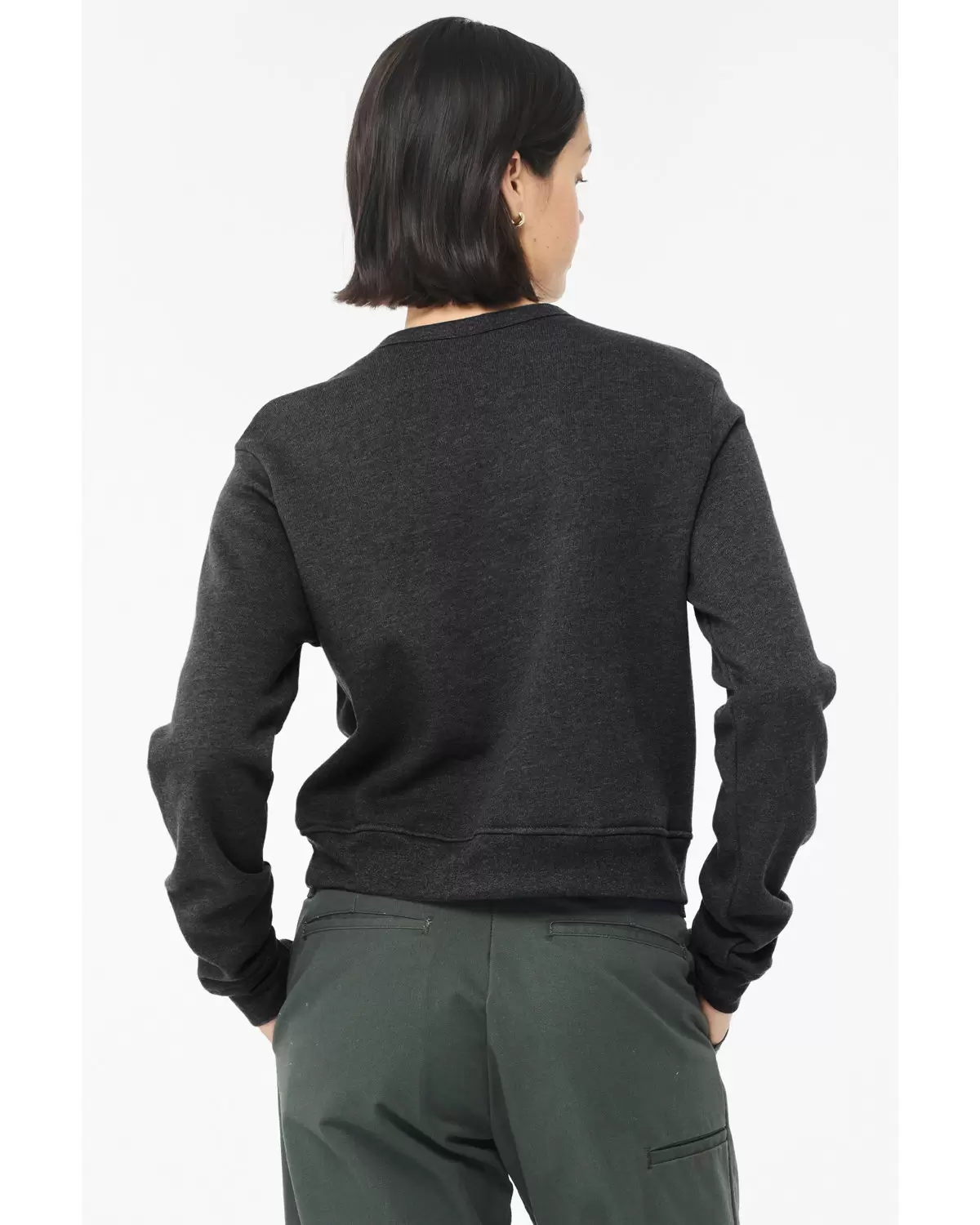 Bella + Canvas 7511 Ladies Classic Pullover Crewneck SKU: 7511