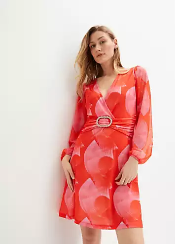 Belted Wrap Dress by bonprix | Look Again