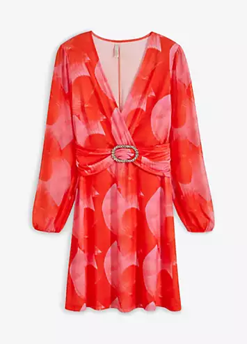 Belted Wrap Dress by bonprix | Look Again