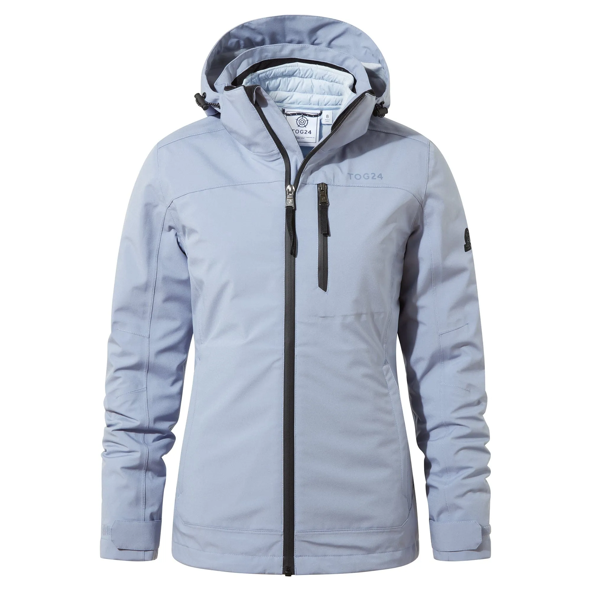 Beverley Womens 3-in-1 Waterproof Jacket - Dusty Blue