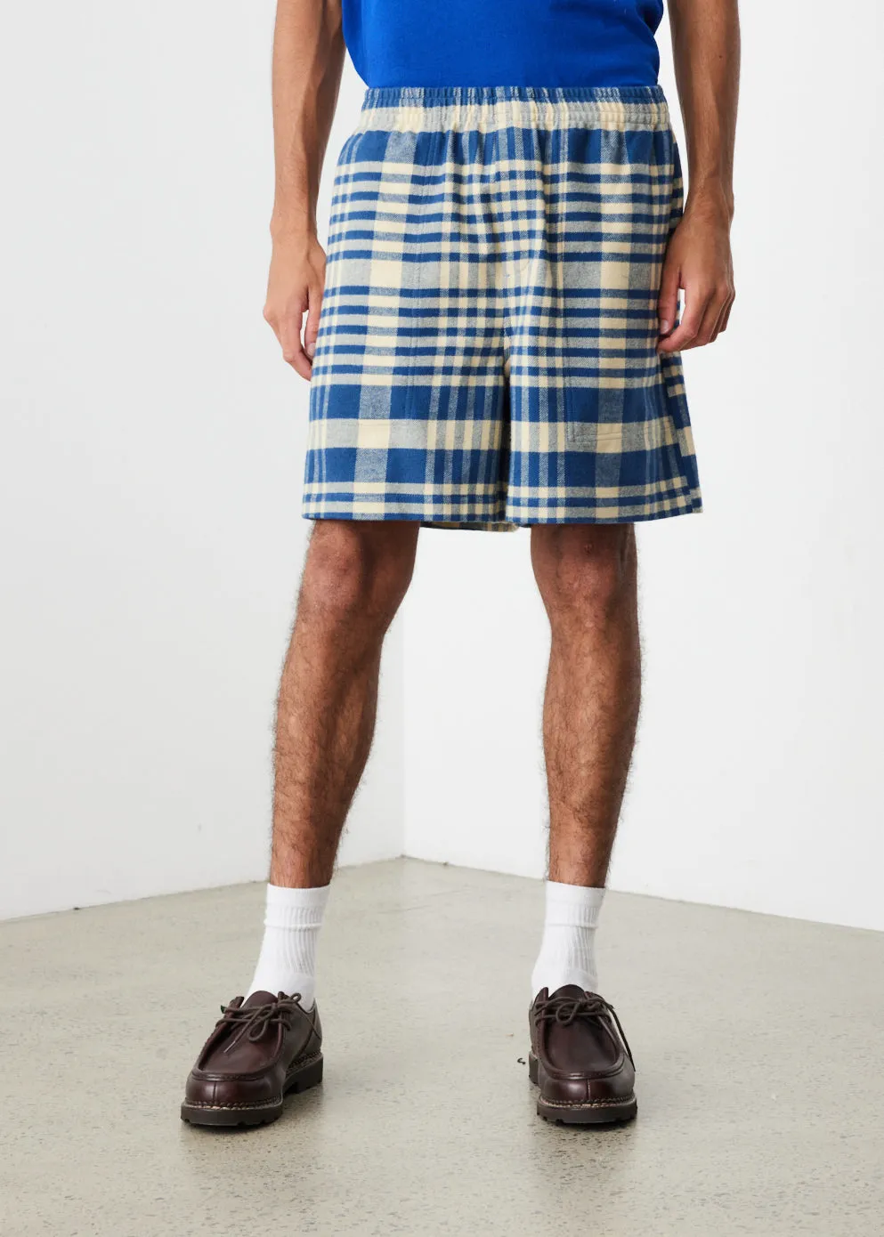 Bode -  Putnam Plaid Shorts - Shorts