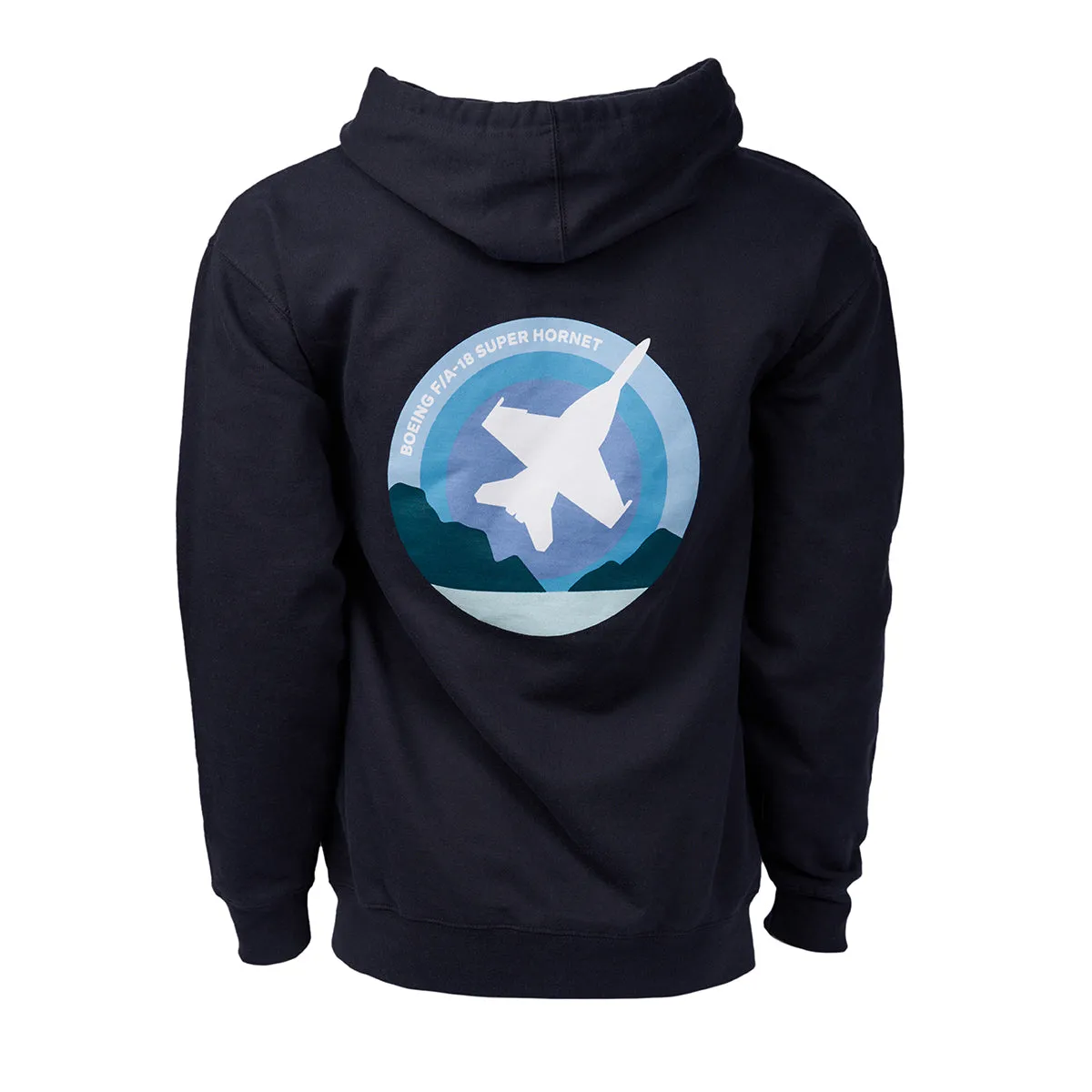 Boeing F/A-18 Super Hornet Skyward Unisex Full-Zip Hoodie