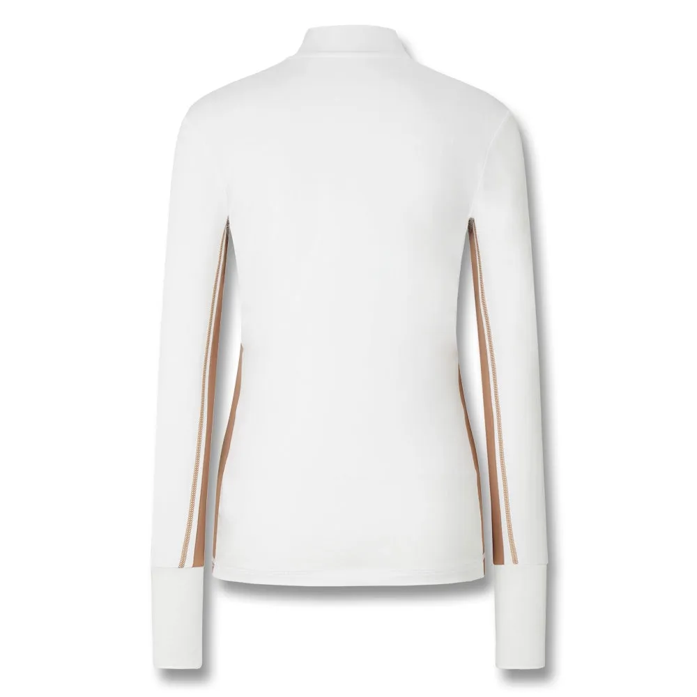 Bogner Jorina Golf Pullover Off-White - FW22 Women