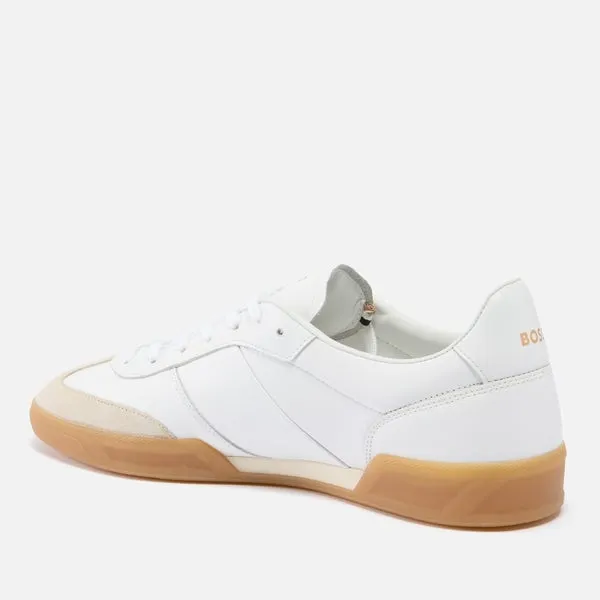 BOSS Men's Brandon Leather Tennis Trainers