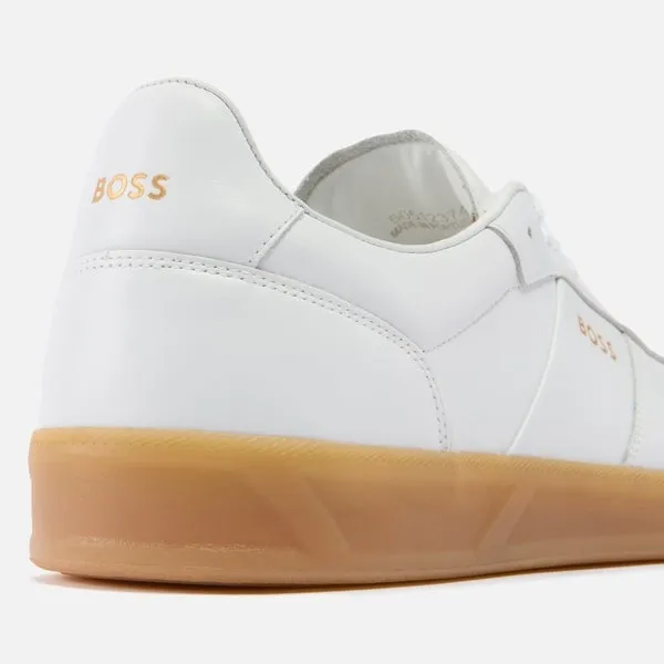 BOSS Men's Brandon Leather Tennis Trainers