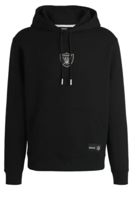 BOSS x NFL interlock hoodie with special branding