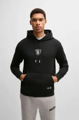 BOSS x NFL interlock hoodie with special branding