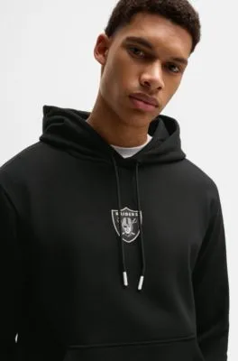 BOSS x NFL interlock hoodie with special branding