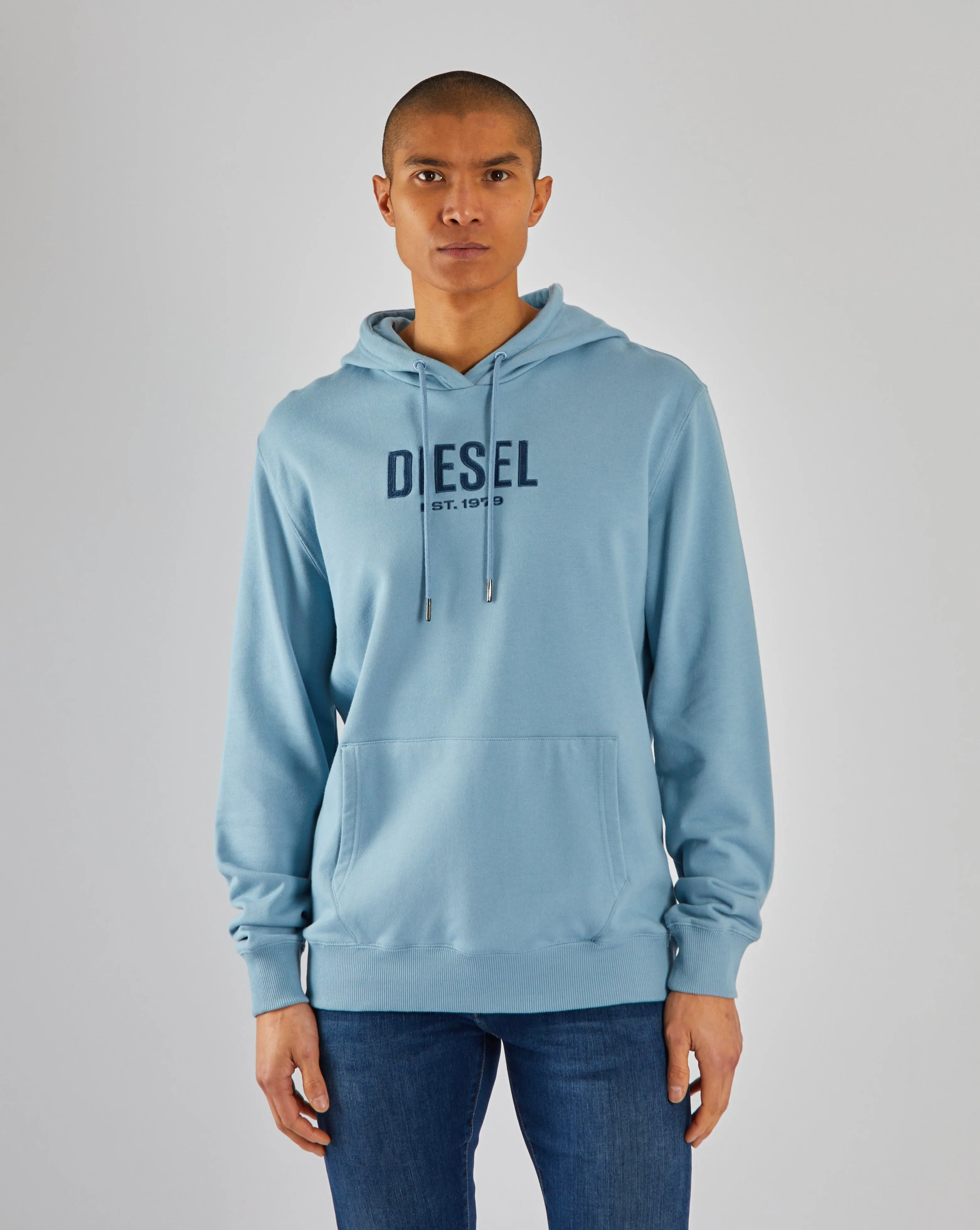 Buckley Hoodie Pebble Blue