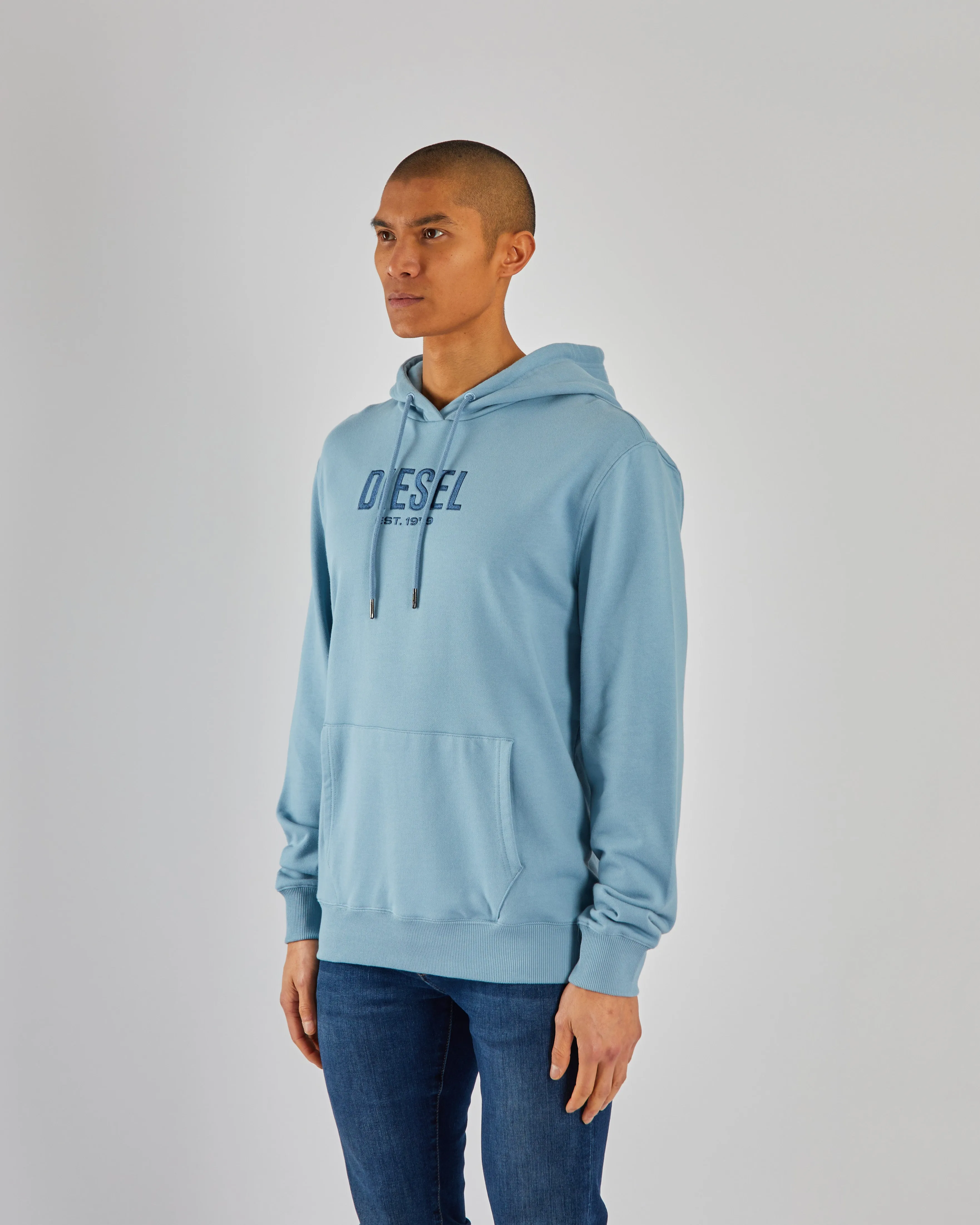 Buckley Hoodie Pebble Blue