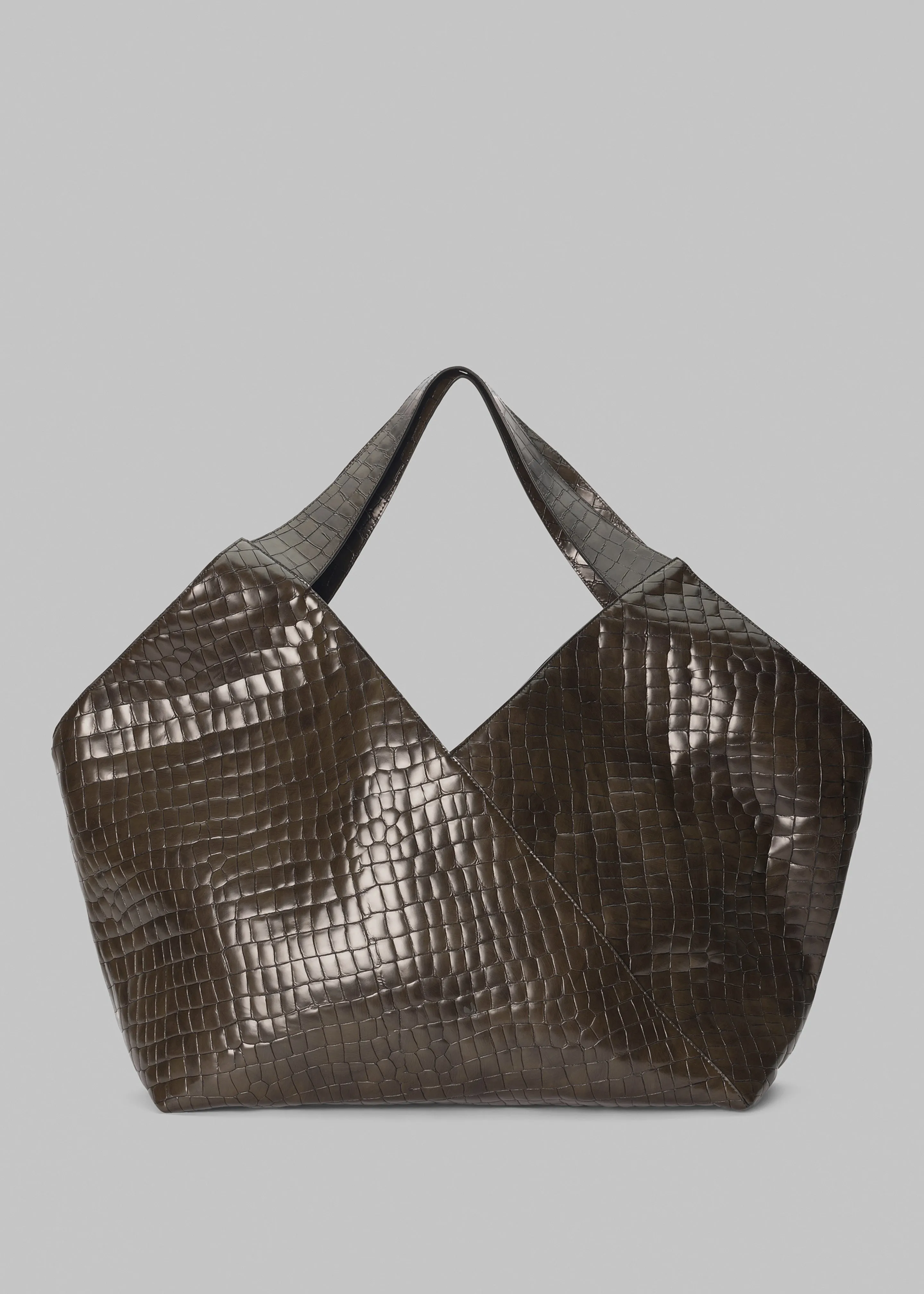 By Malene Birger Drewa Leather Tote - Dusty Brown