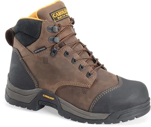 Carolina Men's 6 ESD Waterproof Carbon Composite Broad Toe Work Boot - CA5522