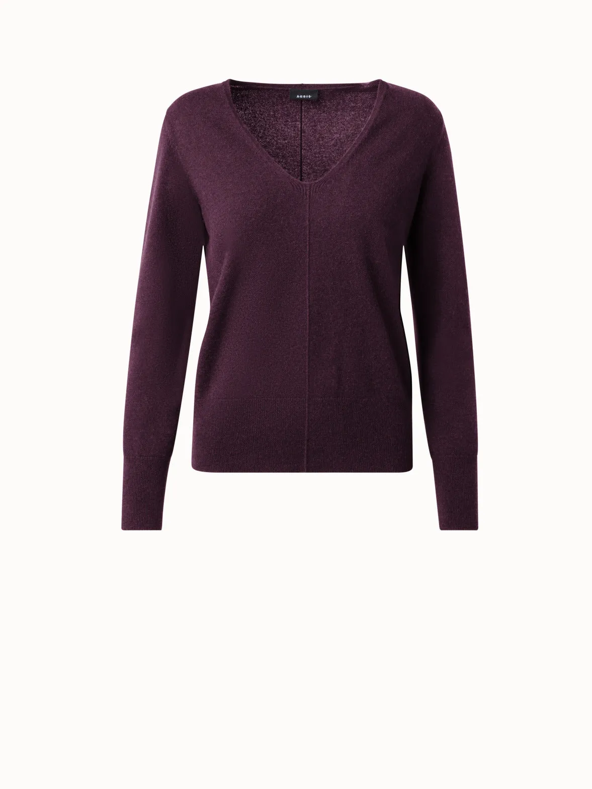 Cashmere V-Neck Pullover