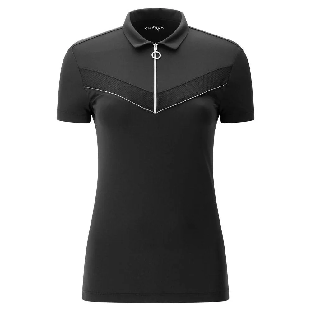 Chervo Abigail Golf Pullover Black - SS22 Women