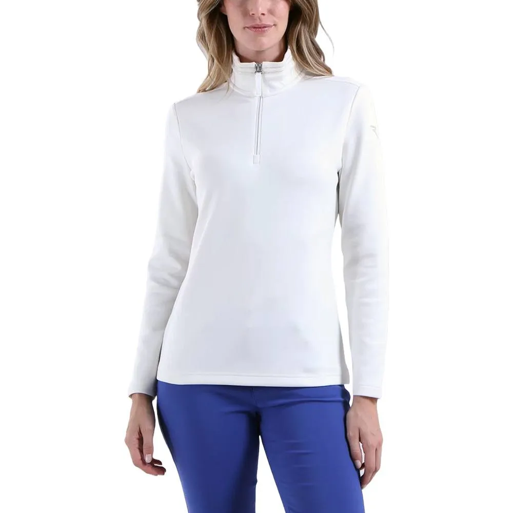 Chervo Tartufo Quarter Zip Golf Pullover Beige - FW24 Women