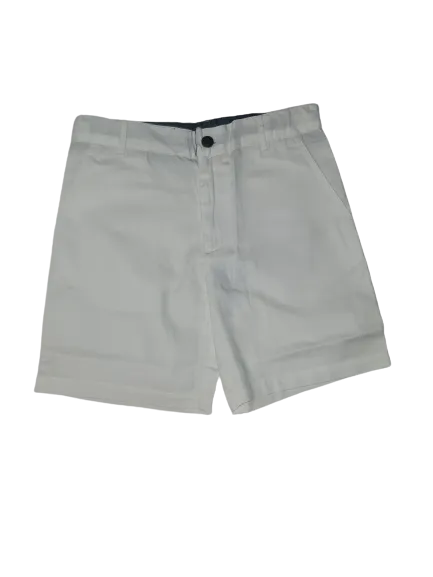 CHINO SHORTS, WHITE