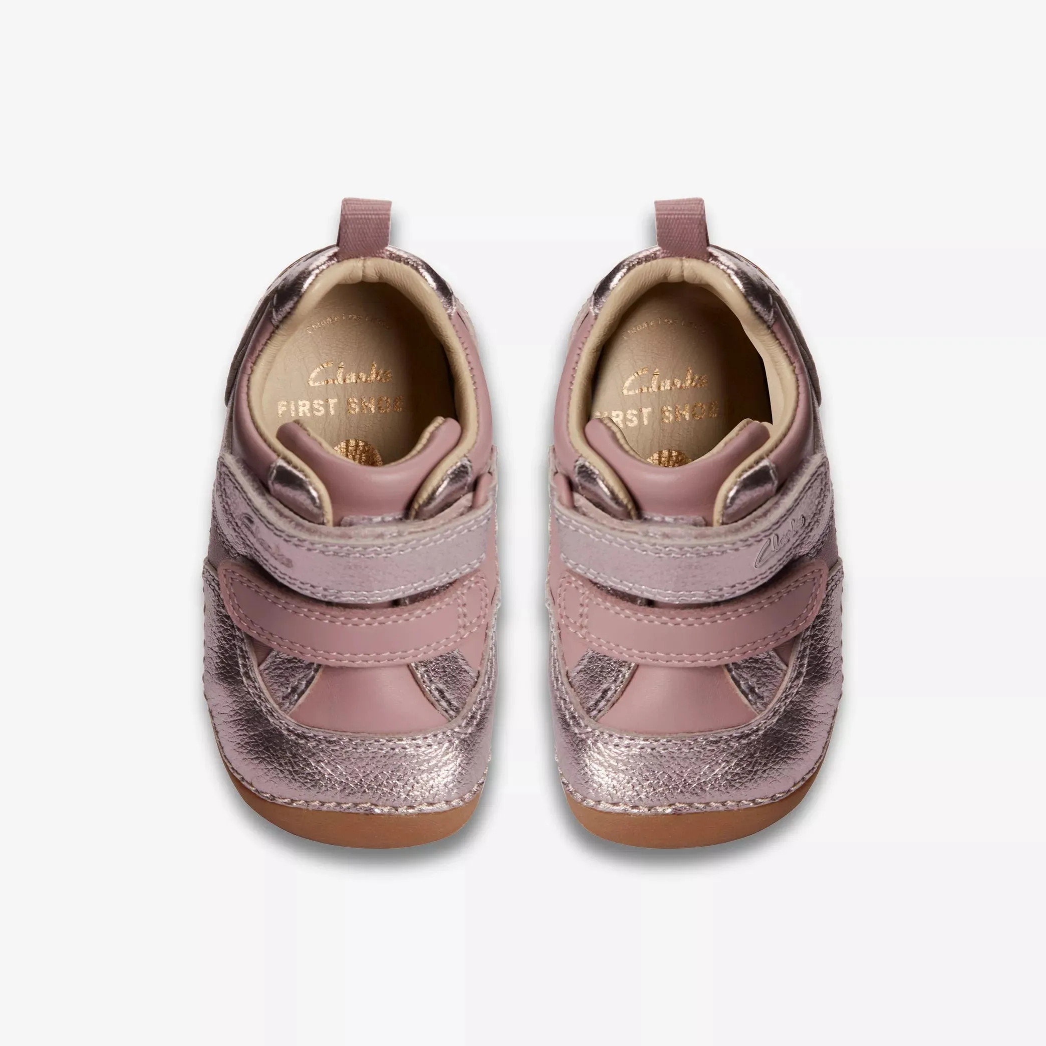 Clarks 26175281 Tiny Sky T. Dusty Pink Leather