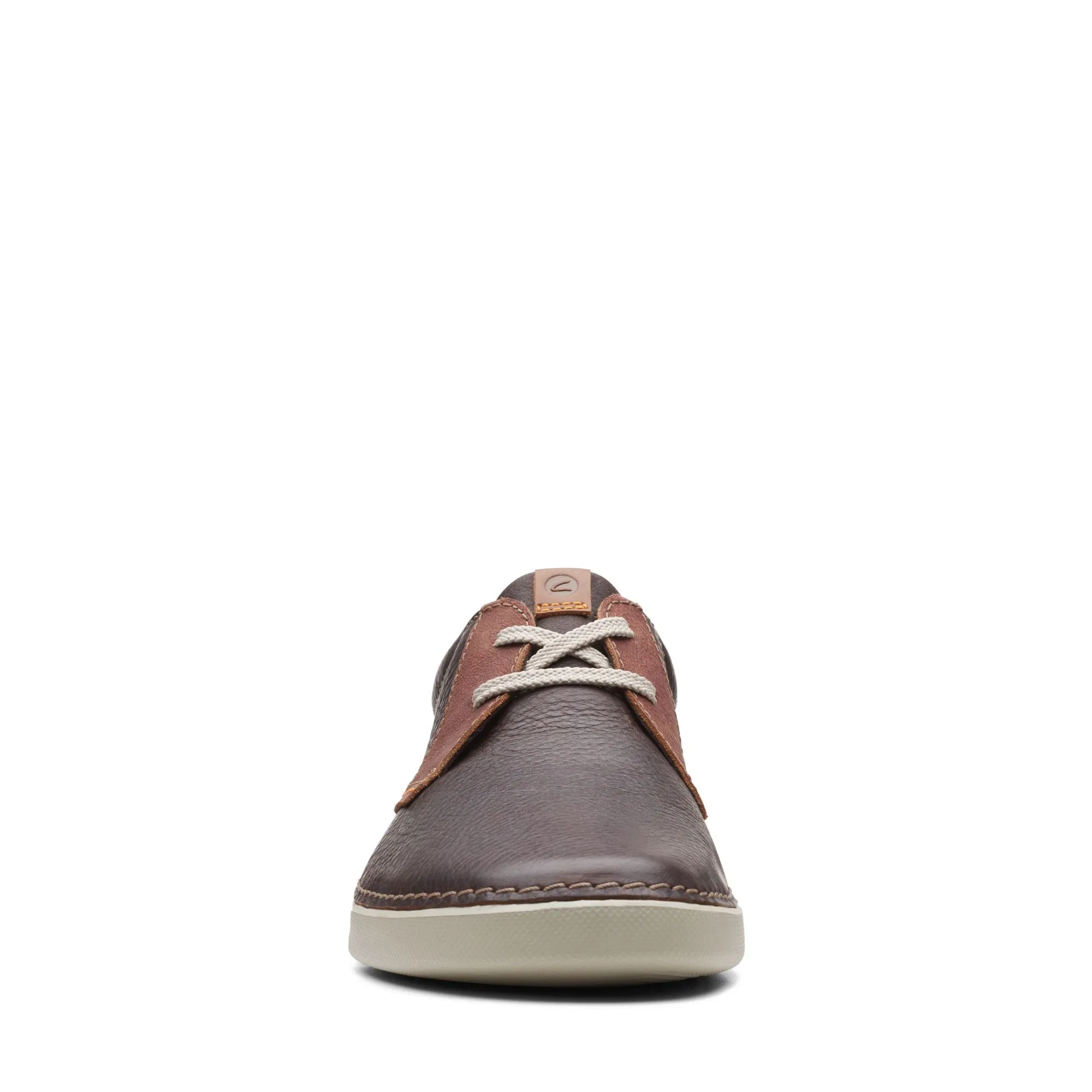 Clarks Men's Gereld Low - Dark Brown Leather