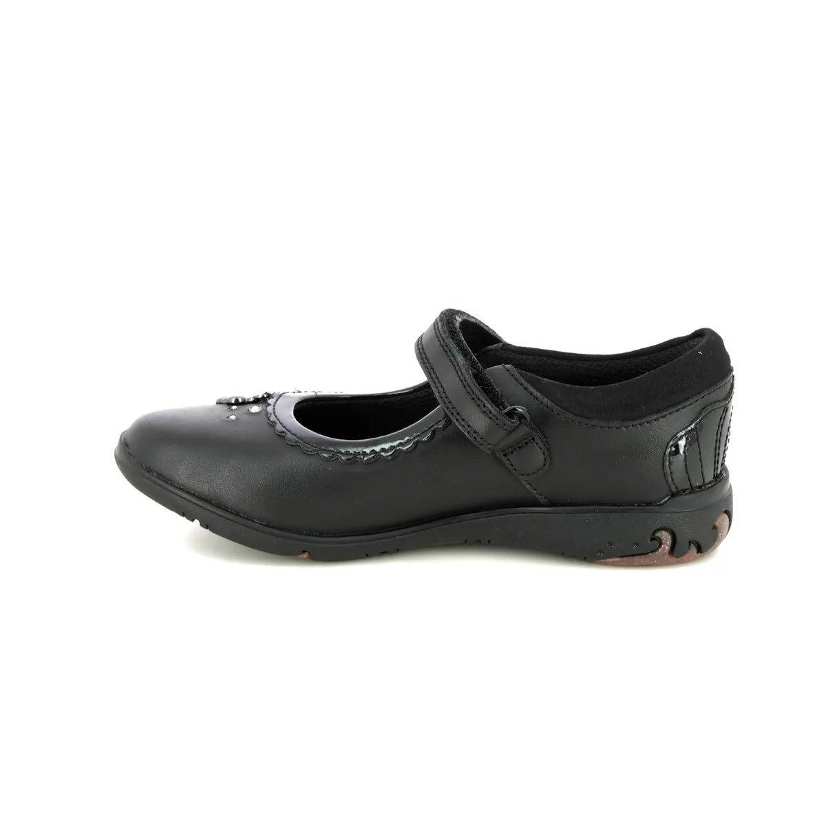 Clarks - Sea Shimmer K 261555426f - F Fit (black Leather)