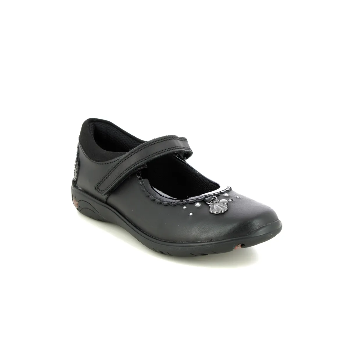 Clarks - Sea Shimmer K 261555426f - F Fit (black Leather)