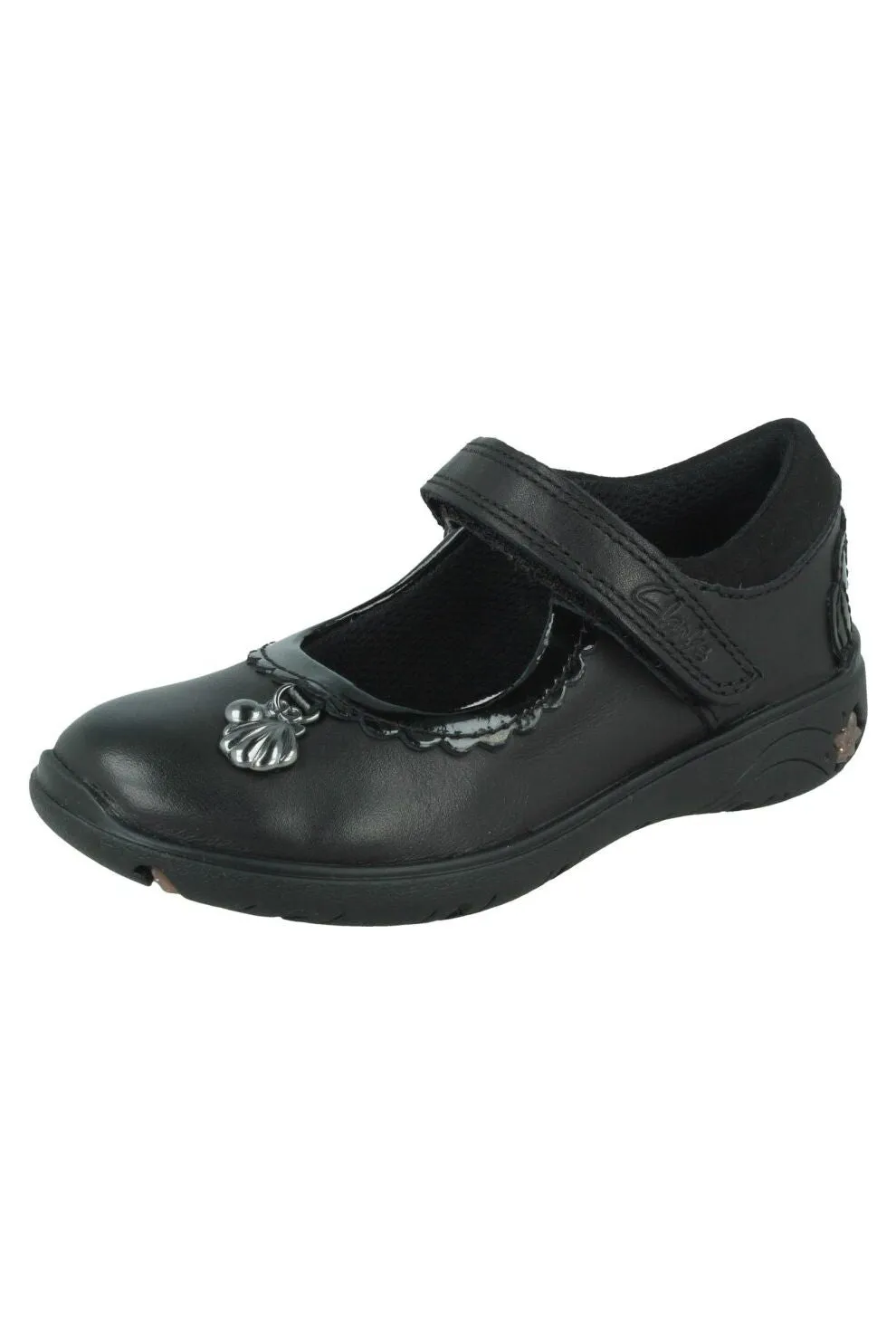 Clarks Sea Shimmer Toddler black