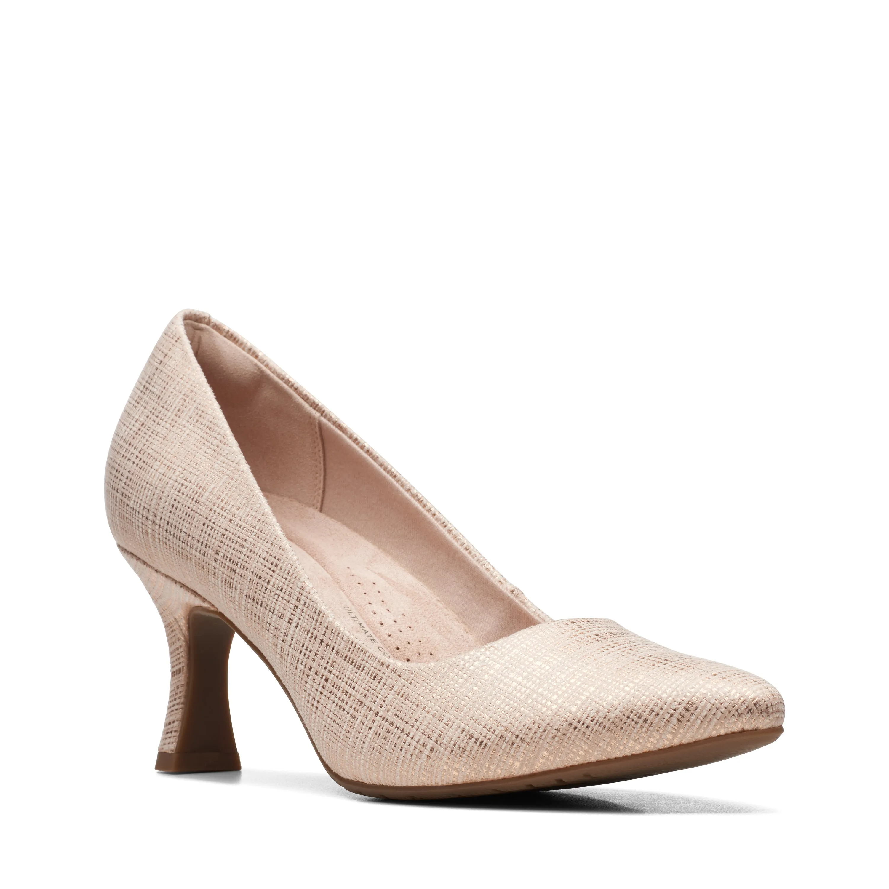 Clarks Women's Kataleyna Gem Pump - Sand Metallic