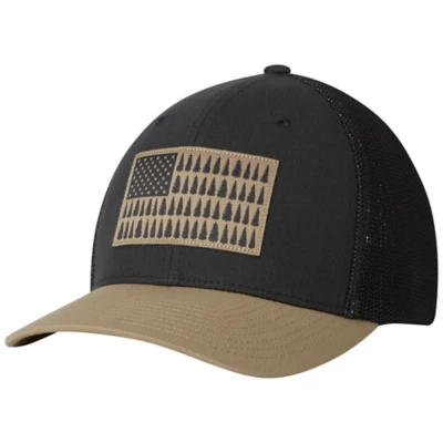 Columbia Mesh Tree Flag Flexfit Hat