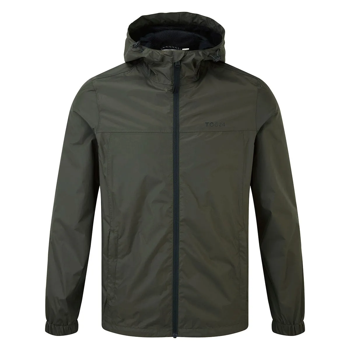 Craven Mens Waterproof Packaway Jacket - Dark Khaki