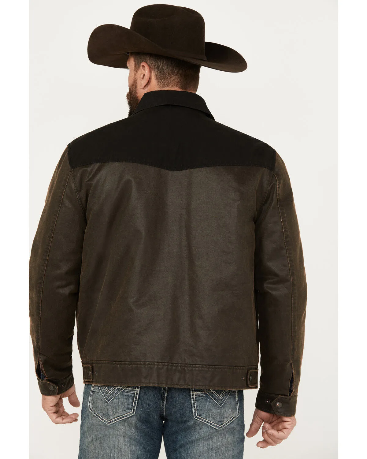 Cripple Creek Men's Two Tone Concealed Carry Ranch Jacket